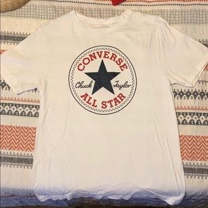 White Converse t-shirt